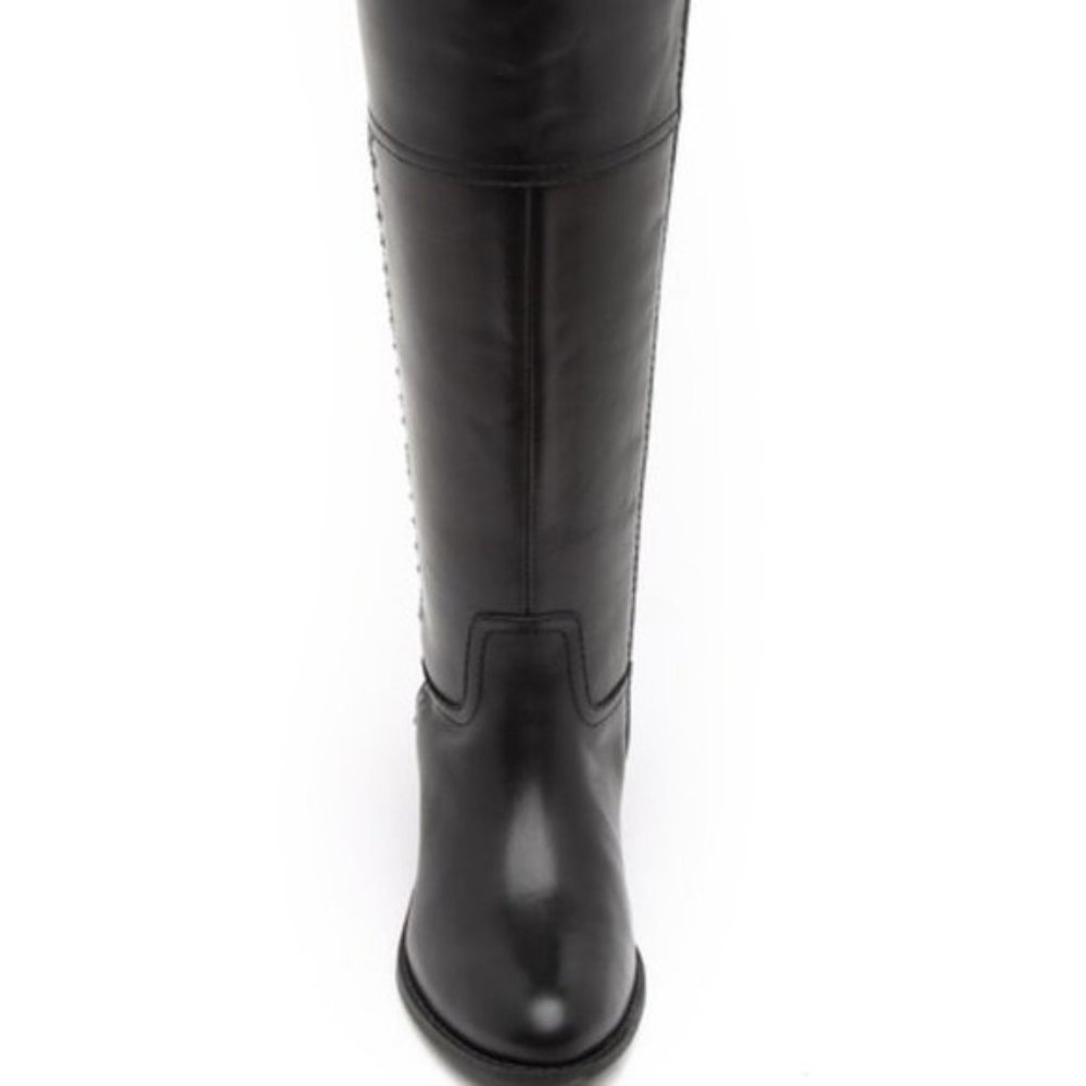 Marc Fisher Galaya Leather Studded Boot Size 6.5 - Picture 3 of 14